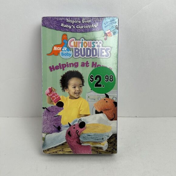 VHS Curious Buddies - Helping at Home (VHS, 2004) - Picture 1 of 6